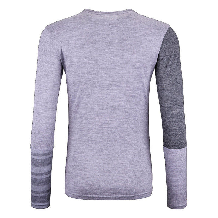 Koszulka ORTOVOX 185 Rock'N'Wool Long Sleeve Women grey blend