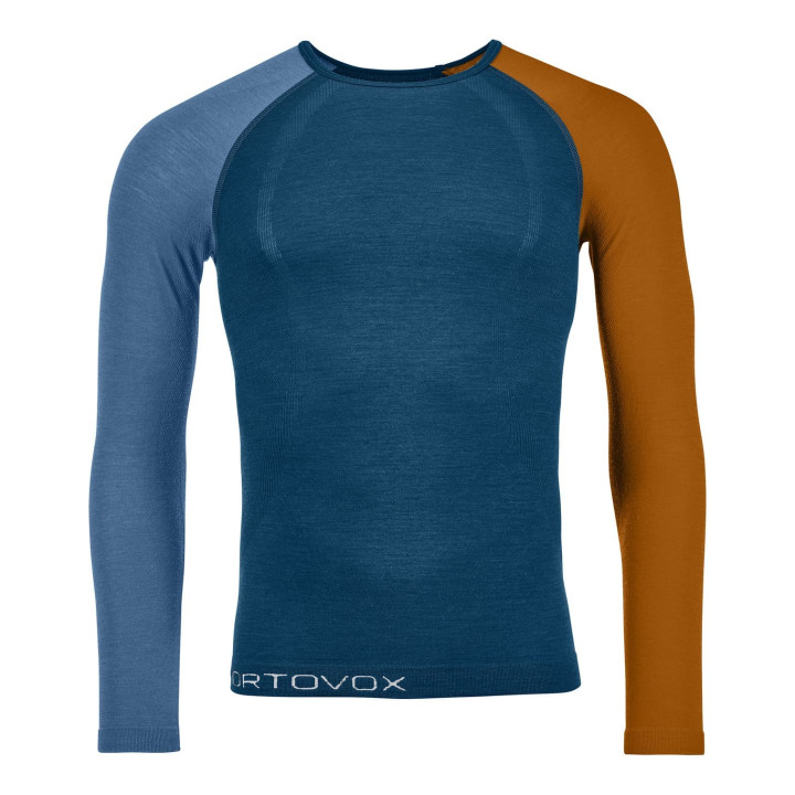 Koszulka ORTOVOX 120 Comp Light Long Sleeve Men petrol blue