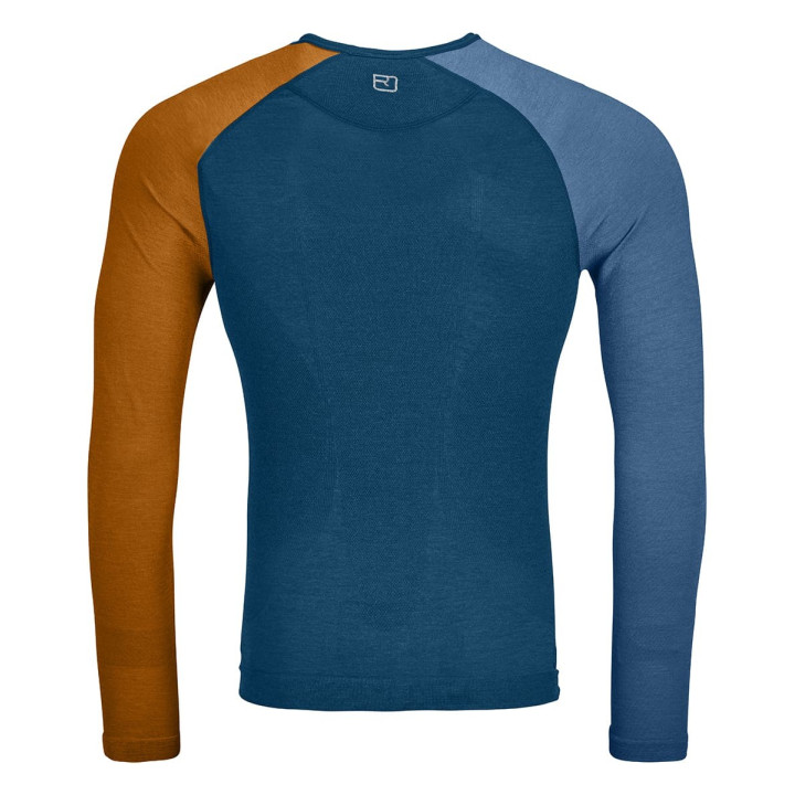 Koszulka ORTOVOX 120 Comp Light Long Sleeve Men petrol blue