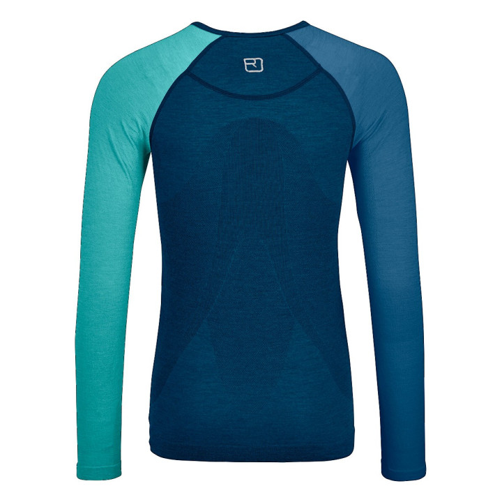 Koszulka ORTOVOX 120 Comp Light Long Sleeve Women petrol blue