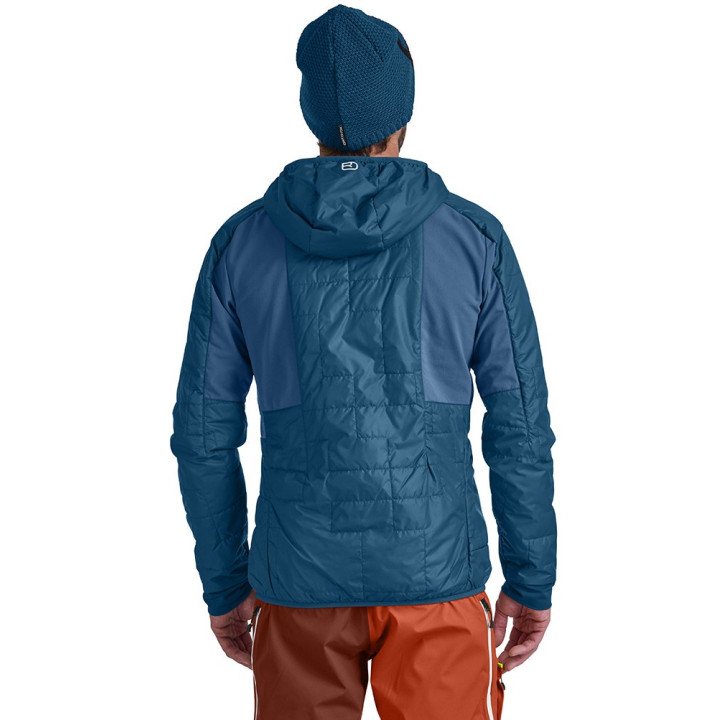 Kurtka ORTOVOX Swisswool PIZ BOÈ Jacket Men petrol blue