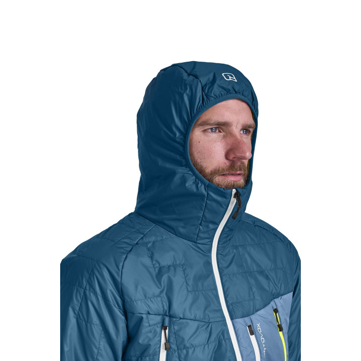 Kurtka ORTOVOX Swisswool PIZ BOÈ Jacket Men petrol blue