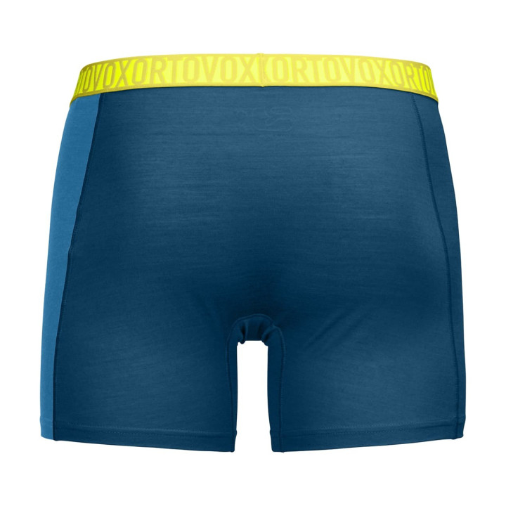 Bokserki ORTOVOX 150 Essential Boxer Briefs Men petrol blue