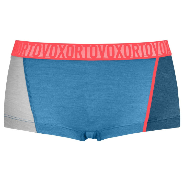 Bokserki ORTOVOX 150 Essential Hot Pants Women heritage blue