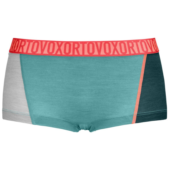 Bokserki ORTOVOX 150 Essential Hot Pants Women ice waterfall