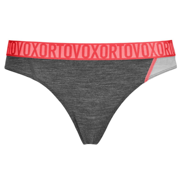Stringi ORTOVOX 150 Essential Thong Women dark grey blend