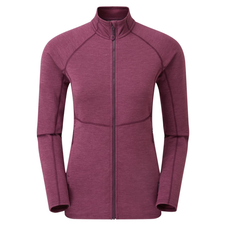 Bluza MONTANE Protium Jacket Women's wineberry