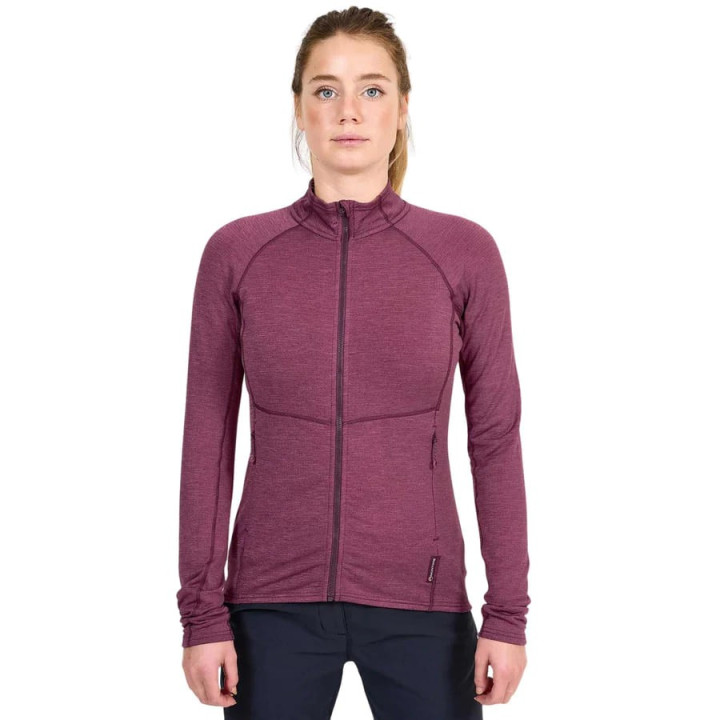Bluza MONTANE Protium Jacket Women's wineberry