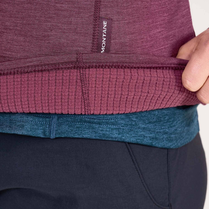 Bluza MONTANE Protium Hooded Women's wineberry