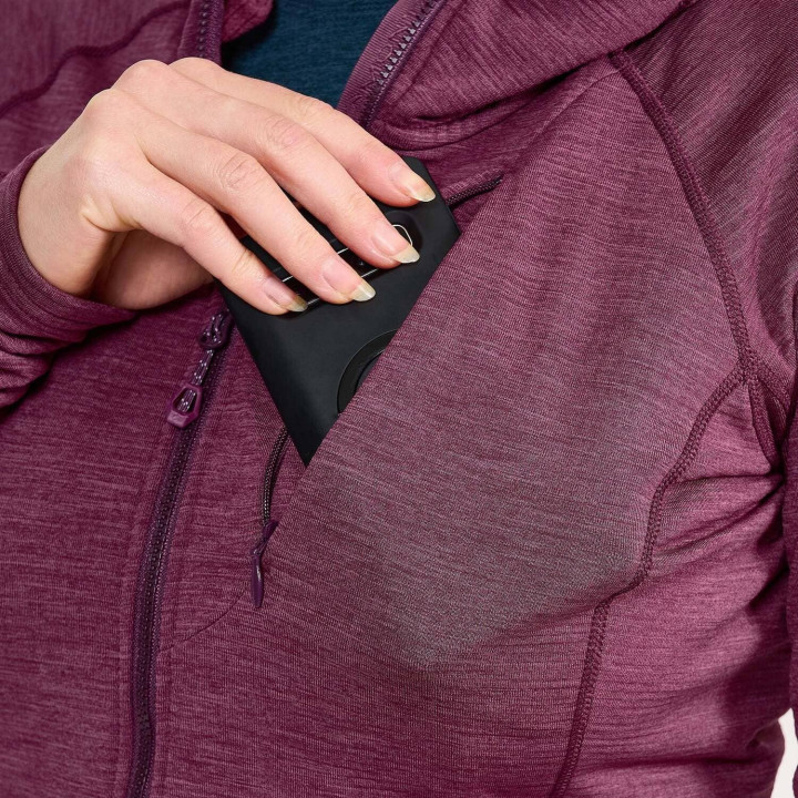 Bluza MONTANE Protium Hooded Women's wineberry
