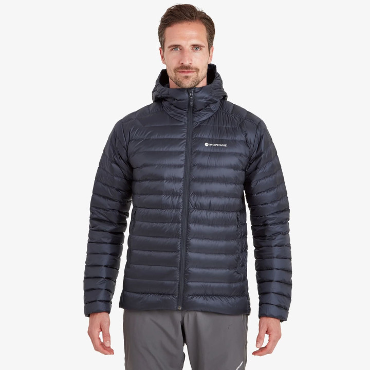 Kurtka MONTANE Anti-Freeze Hooded Down Jacket Men eclipse blue