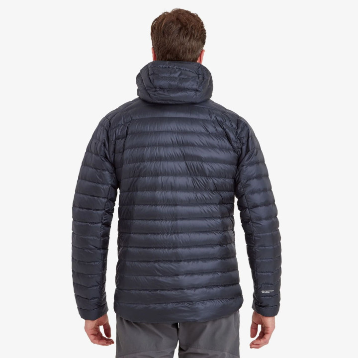 Kurtka MONTANE Anti-Freeze Hooded Down Jacket Men eclipse blue