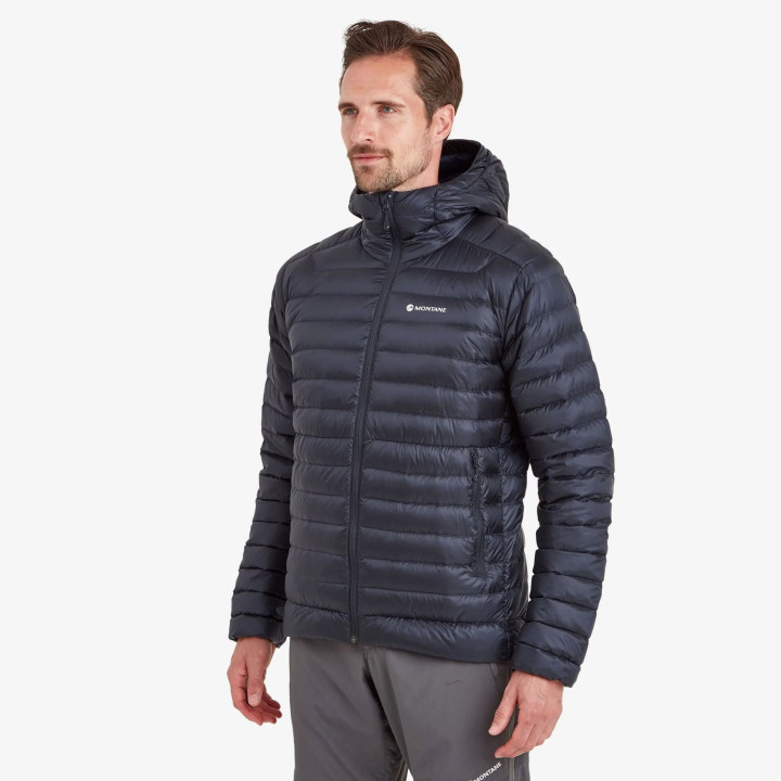 Kurtka MONTANE Anti-Freeze Hooded Down Jacket Men eclipse blue