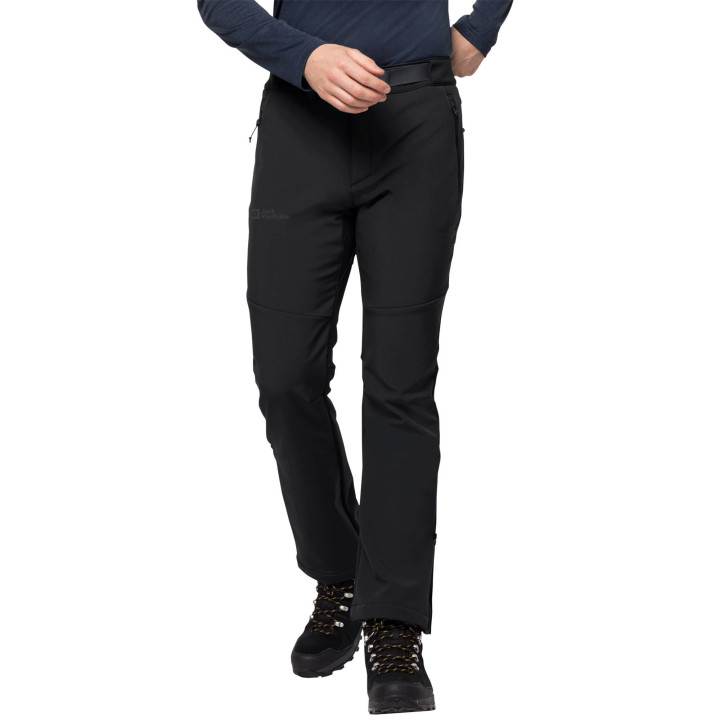 Spodnie softshell JACK WOLFSKIN STOLLBERG PANTS M BLACK