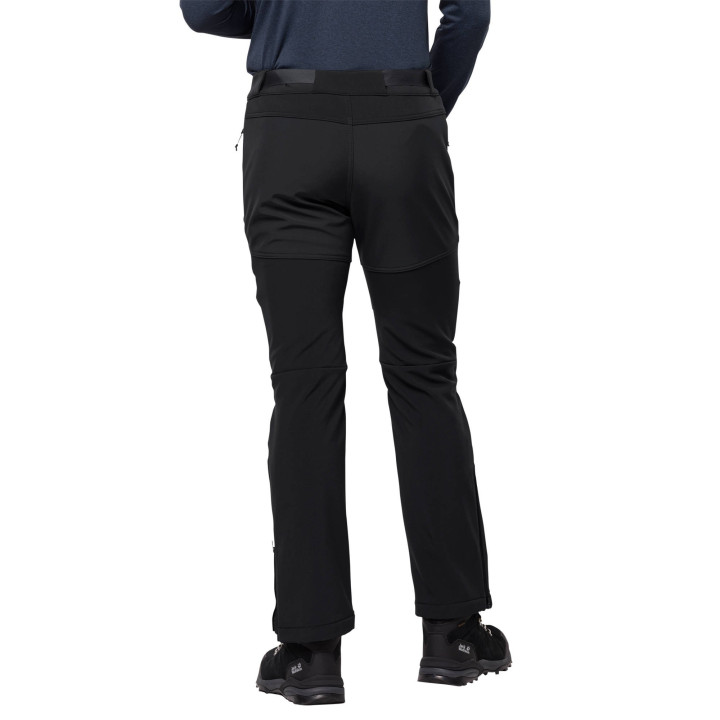 Spodnie softshell JACK WOLFSKIN STOLLBERG PANTS M BLACK