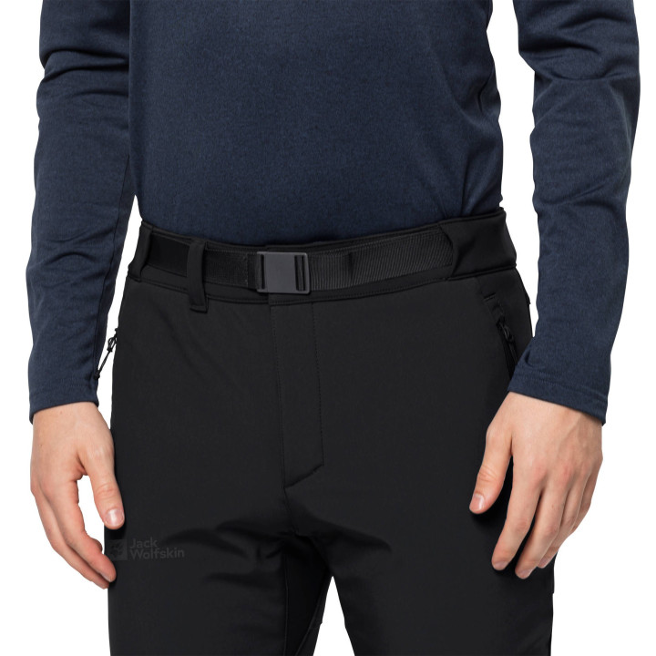 Spodnie softshell JACK WOLFSKIN STOLLBERG PANTS M BLACK