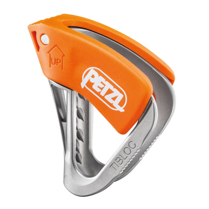 Awaryjny przyrząd zaciskowy PETZL TIBLOC pomarańczowy