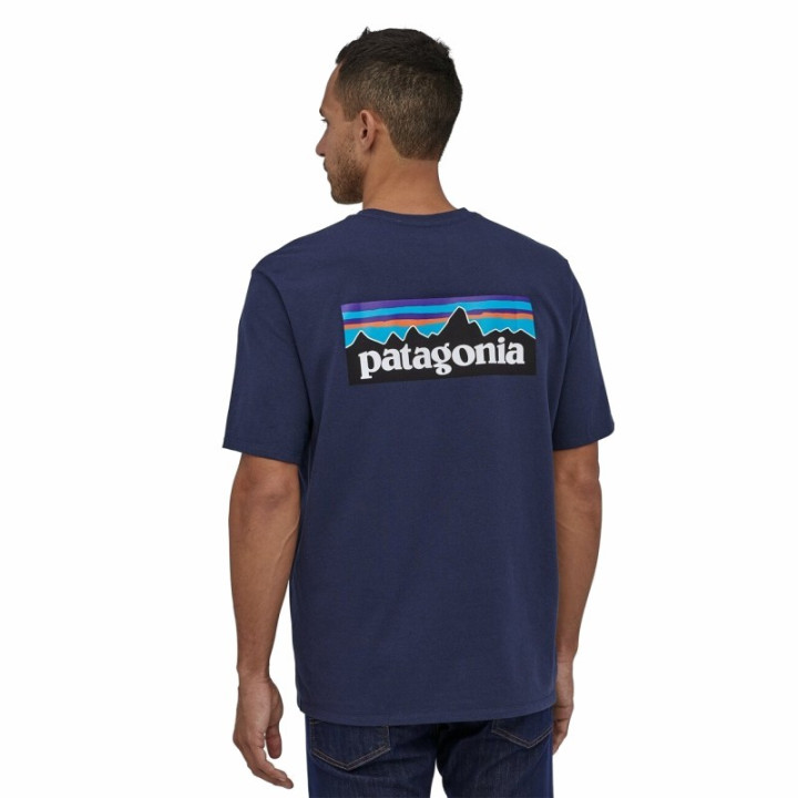 Koszulka PATAGONIA M's P-6 Logo Responsibili-Tee classic navy