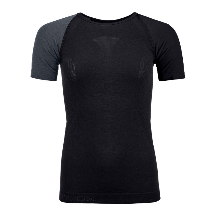Koszulka ORTOVOX 120 Comp Light Short Sleeve Women black raven