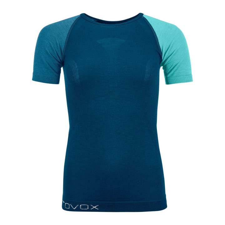 Koszulka ORTOVOX 120 Comp Light Short Sleeve Women petrol blue