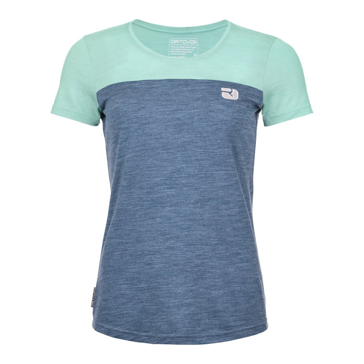 Koszulka ORTOVOX 150 Cool Logo T-Shirt Women ice waterfall