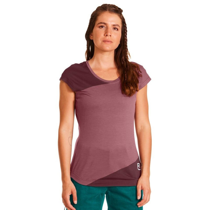 Koszulka ORTOVOX 120 Tec T-Shirt Women mountain rose