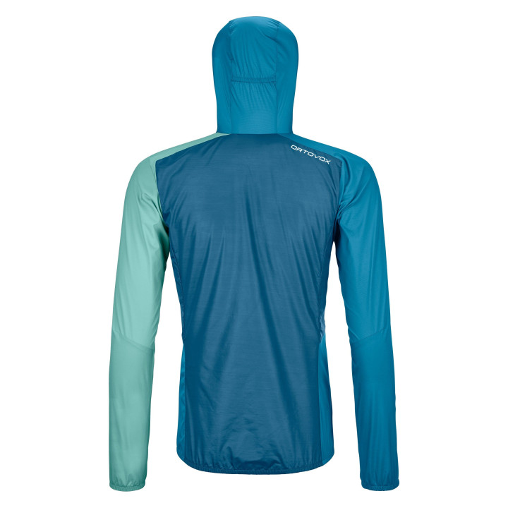 Kurtka ORTOVOX Windbreaker Jacket Women petrol blue