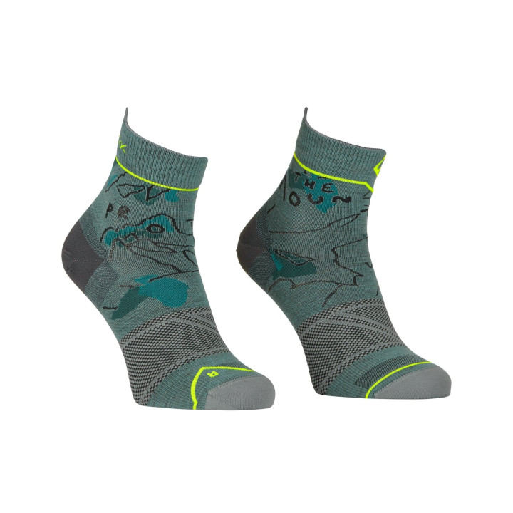 Skarpety ORTOVOX Alpine Light Quarter Socks Men arctic grey
