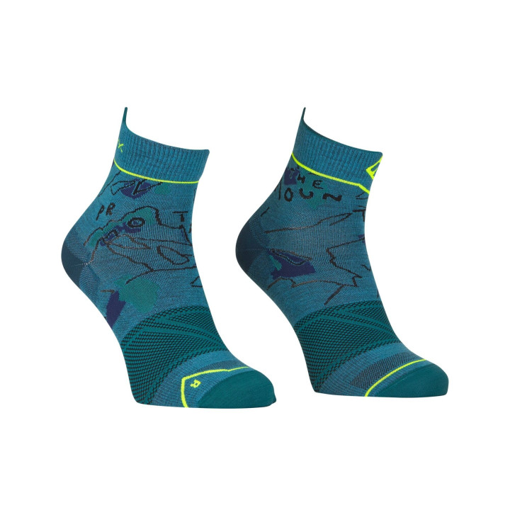 Skarpety ORTOVOX Alpine Light Quarter Socks Men mountain blue