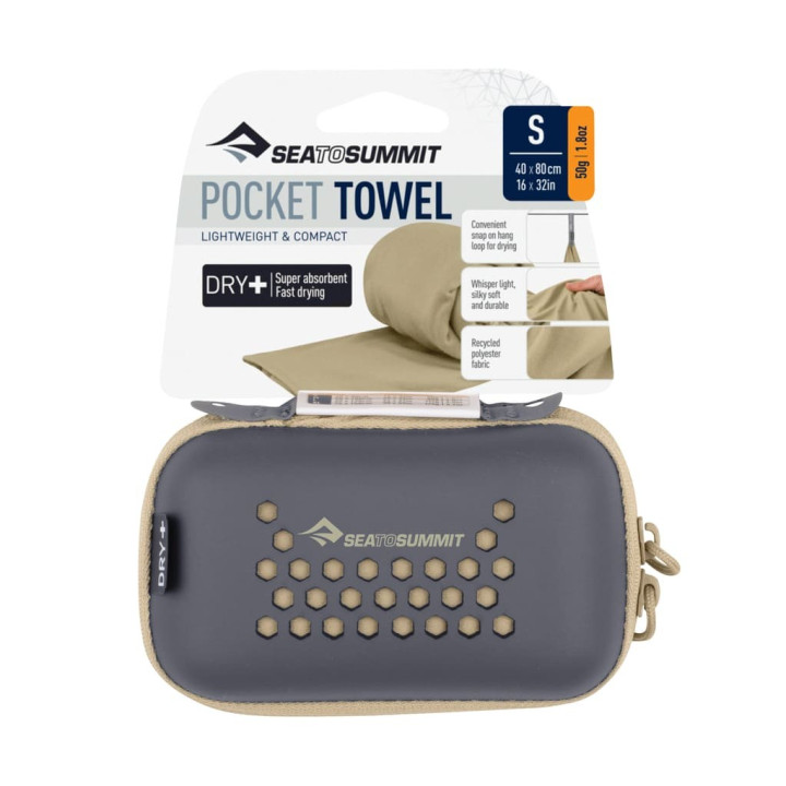 Ręcznik SEA TO SUMMIT Pocket Towel desert brown