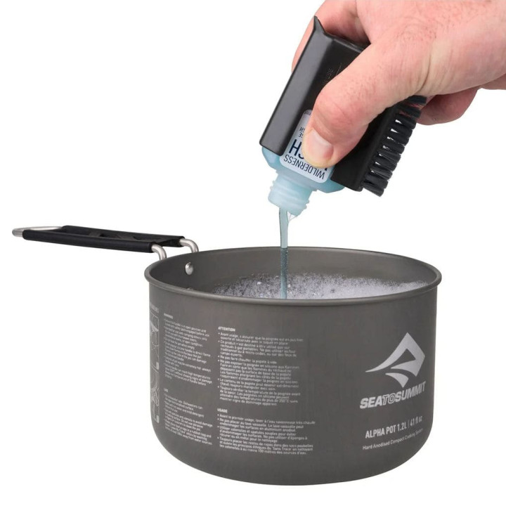 Zestaw do mycia naczyń SEA TO SUMMIT Camp Kitchen Pot Scrubber and Soap
