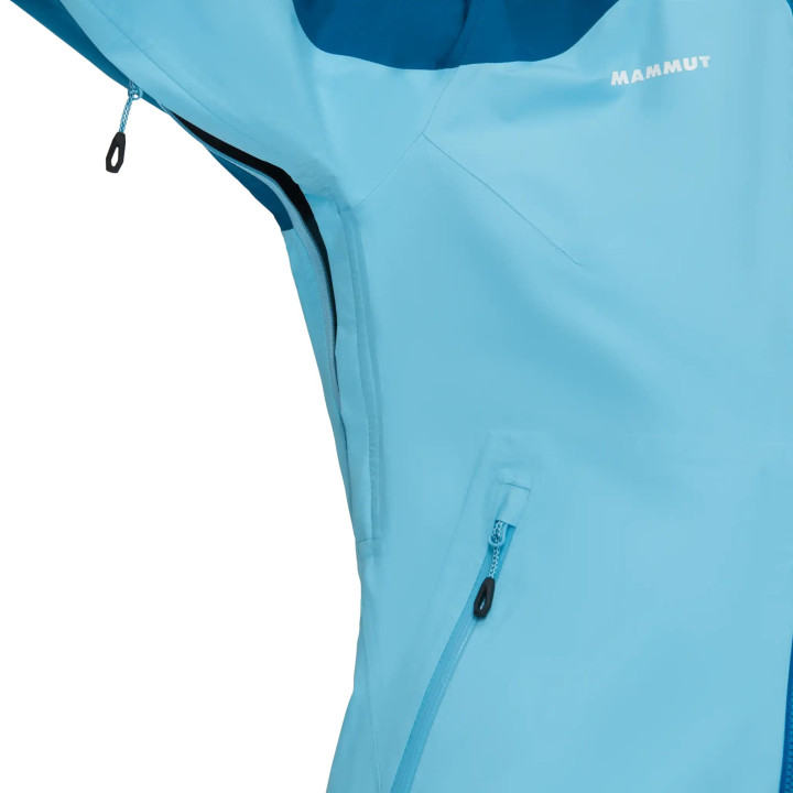 Kurtka MAMMUT Convey Tour HS Hooded Jacket Women cool blue-deep ice