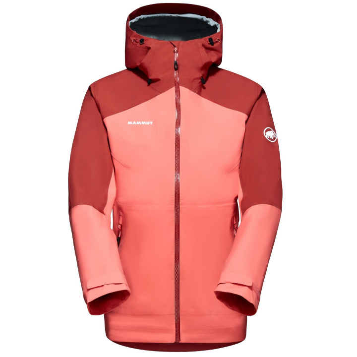 Kurtka MAMMUT Convey Tour HS Hooded Jacket Women salmon-terracotta