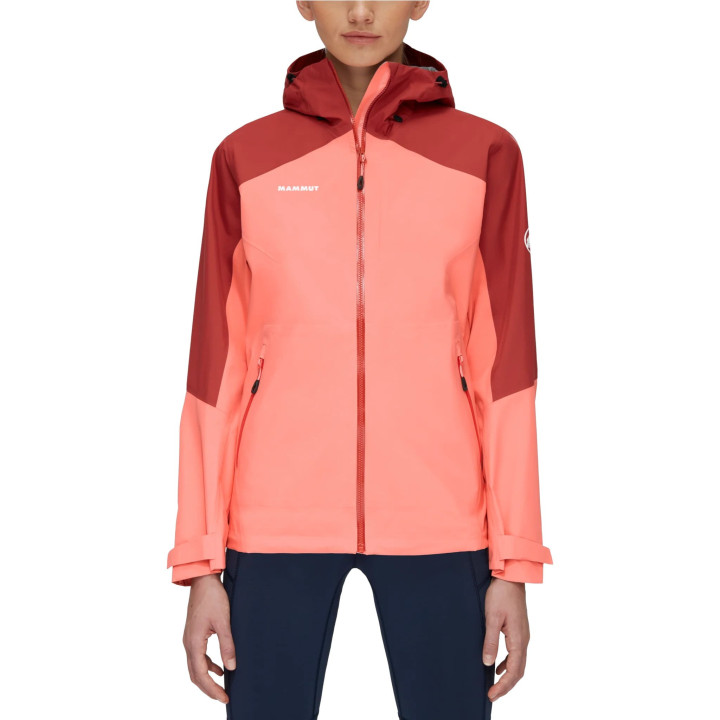Kurtka MAMMUT Convey Tour HS Hooded Jacket Women salmon-terracotta