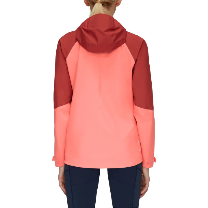 Kurtka MAMMUT Convey Tour HS Hooded Jacket Women salmon-terracotta