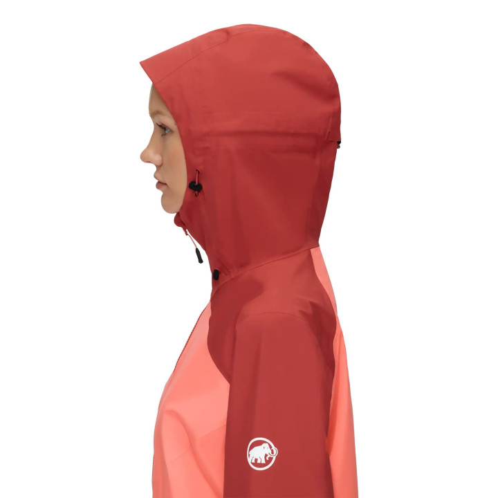 Kurtka MAMMUT Convey Tour HS Hooded Jacket Women salmon-terracotta