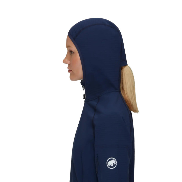 Bluza MAMMUT Madris Light ML Hooded Jacket Women marine