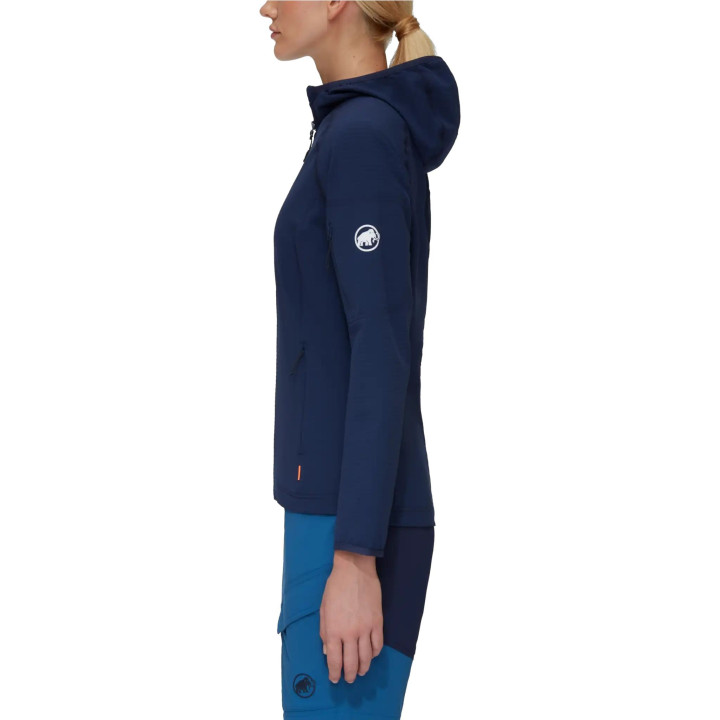 Bluza MAMMUT Madris Light ML Hooded Jacket Women marine
