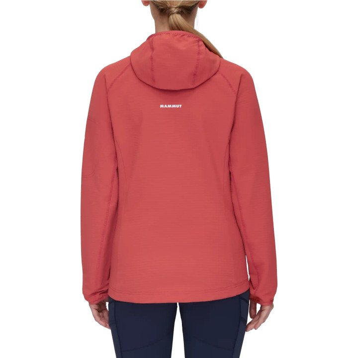 Bluza MAMMUT Madris Light ML Hooded Jacket Women terracotta
