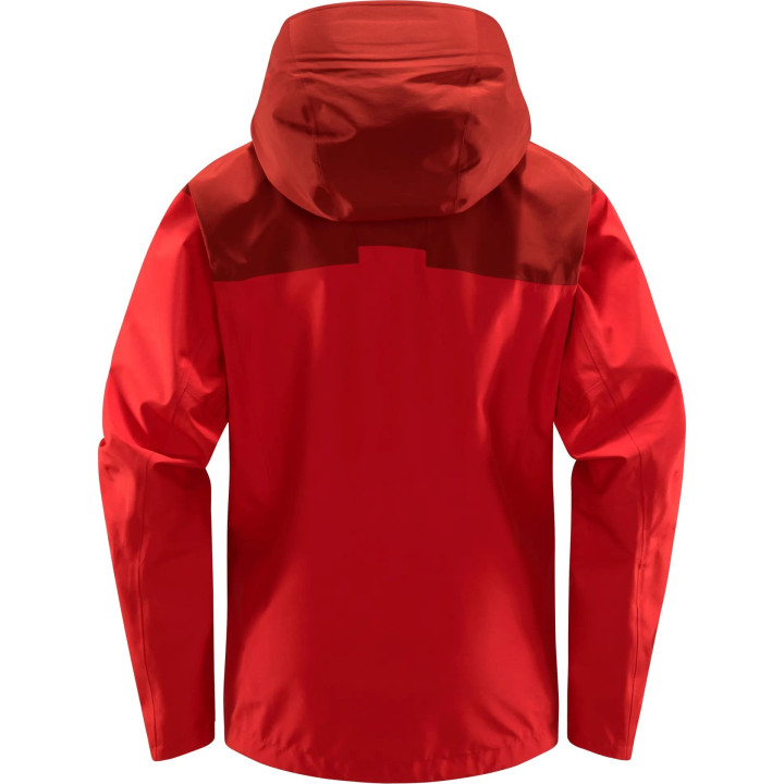 Kurtka HAGLOFS ROC Flash GTX Jacket Women poppy red/corrosion