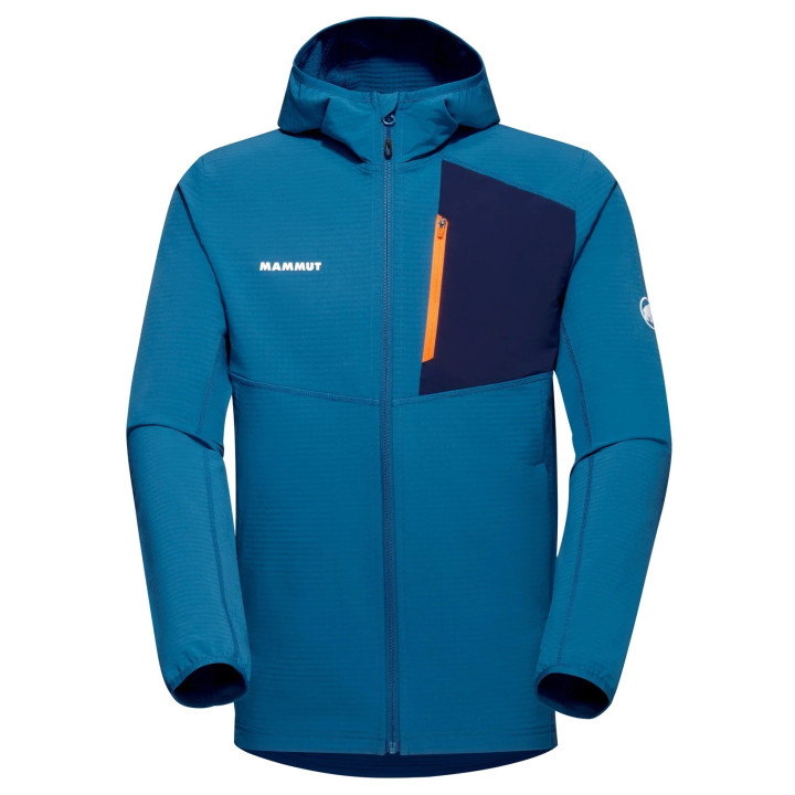 Bluza MAMMUT Madris Light ML Hooded Jacket Men deep ice