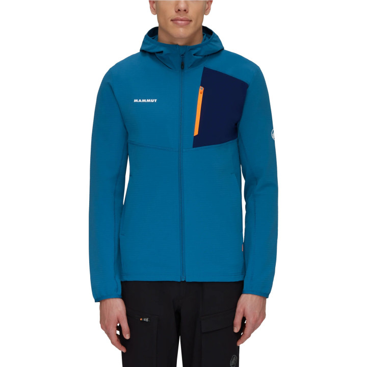 Bluza MAMMUT Madris Light ML Hooded Jacket Men deep ice