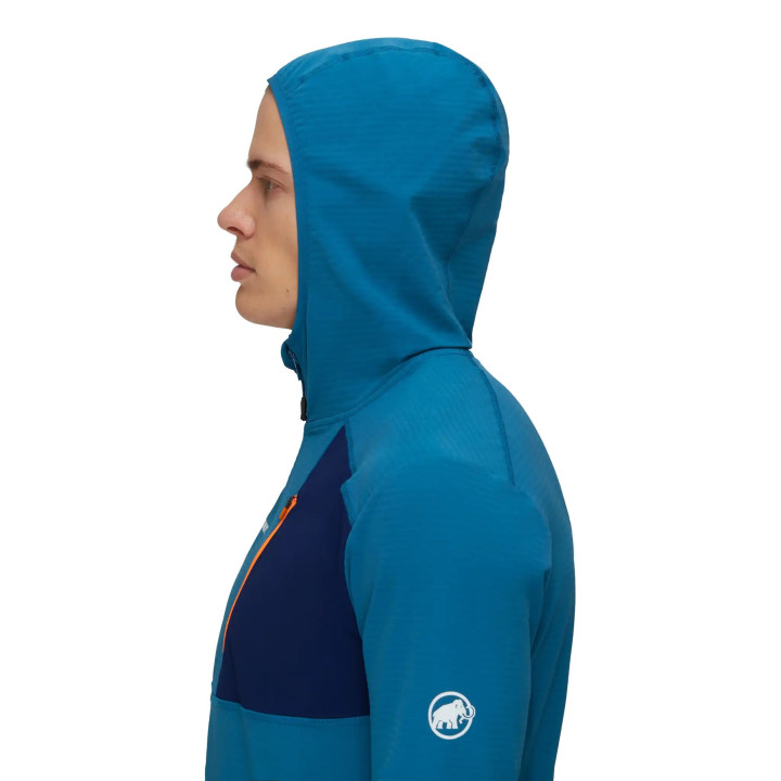Bluza MAMMUT Madris Light ML Hooded Jacket Men deep ice