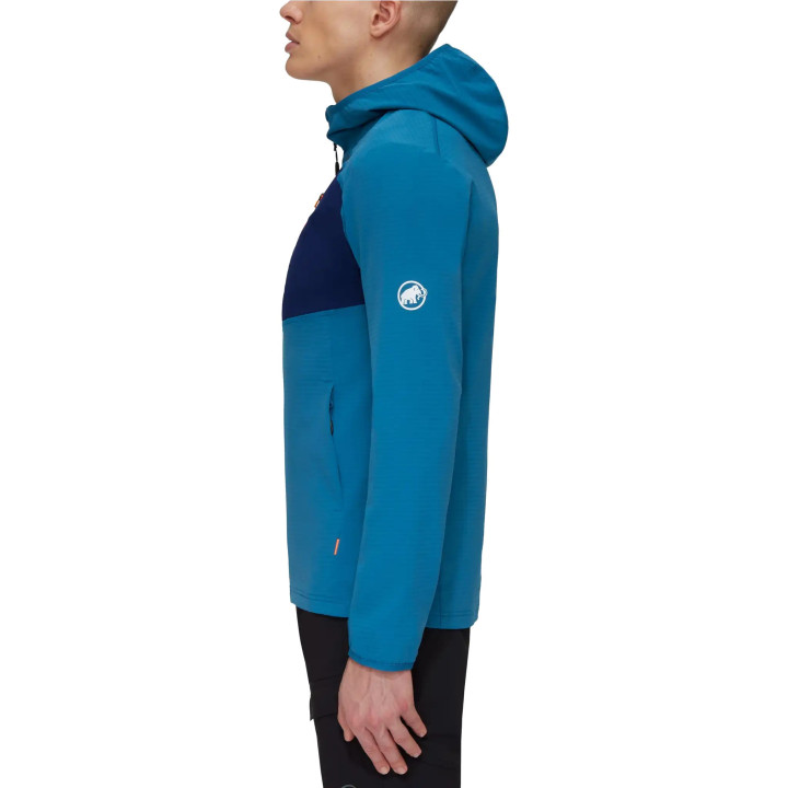 Bluza MAMMUT Madris Light ML Hooded Jacket Men deep ice