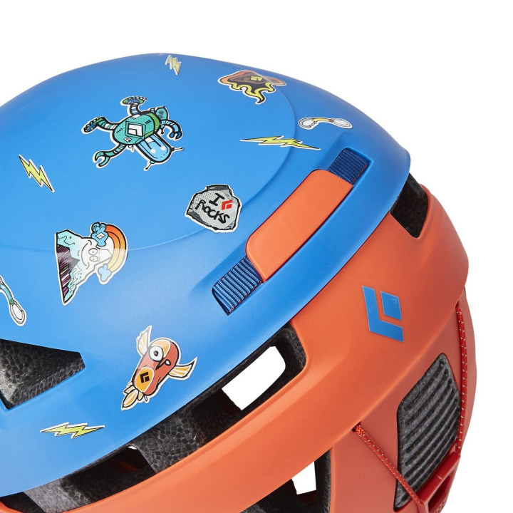 Kask BLACK DIAMOND Capitan Kid's ultra blue-persimmon