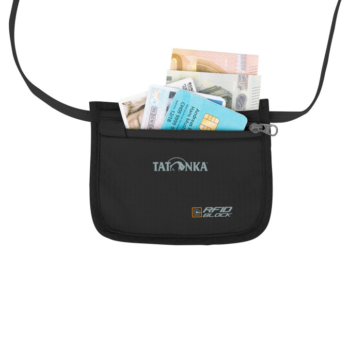 Saszetka/portfel turystyczny TATONKA Skin ID Pocket RFID Block black