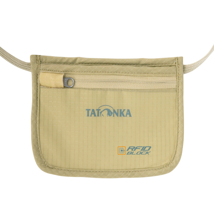 Saszetka/portfel turystyczny TATONKA Skin ID Pocket RFID Block natural