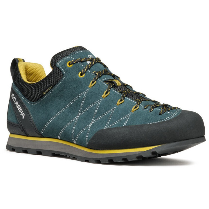 Buty SCARPA Crux GTX petrol-mustard