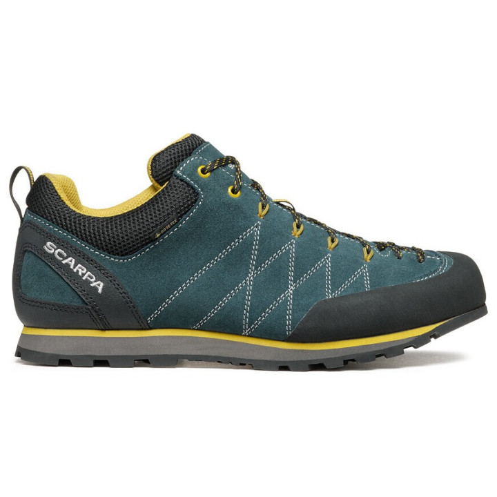 Buty SCARPA Crux GTX petrol-mustard