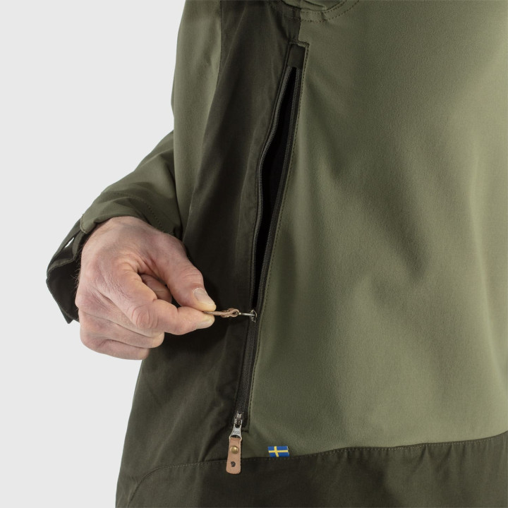 Kurtka FJALLRAVEN Keb Jacket dark navy-unkle blue